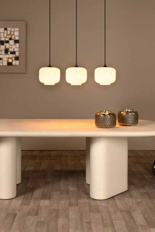 Lucide MEDINE Pendelleuchte - 3xE27 - Opalglas