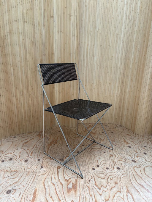 Tabouret design vintage Nuova X-Line - Niels Jørgen Haugesen