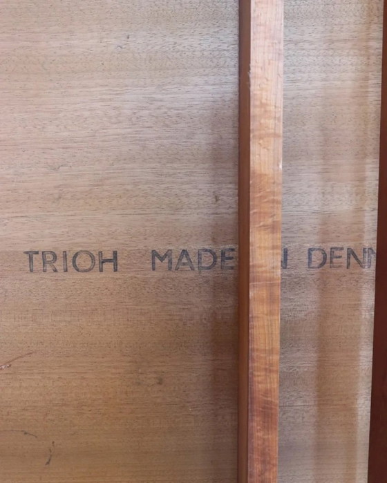 Image 1 of Vintage teak coffee table square Danish design retro 50s