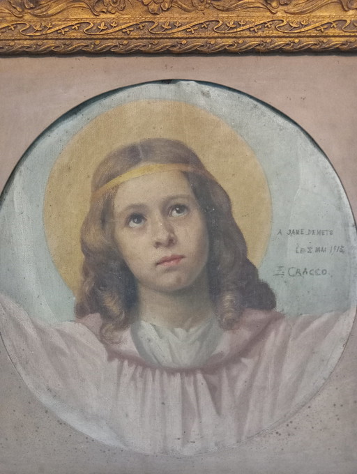 Ernest Cracco 1913 huile sur toile