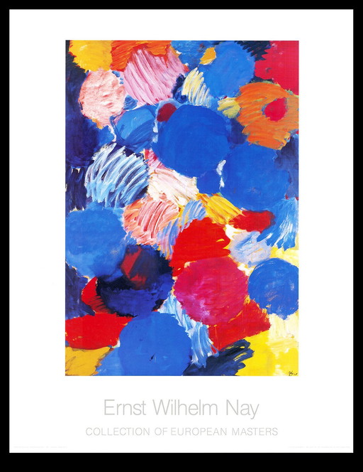 Nay, Ernst Wilhelm - Ecstatic Blue - Collection of European Masters