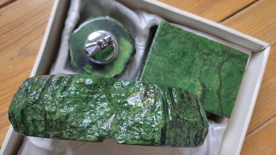 Rare Vintage Smoking Set by Romano Bianchi, Italy, 1960s – Decorative Objects, Marble (photo 3 of 7)
