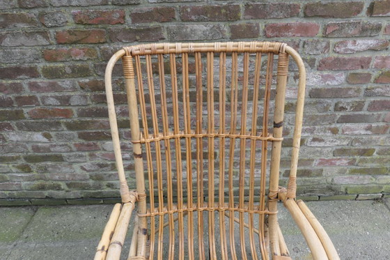 Image 1 of Vintage Rattan Armchair