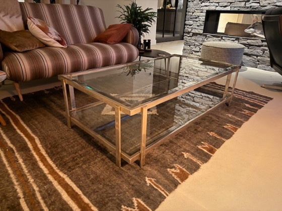 Image 1 of Tavolino da caffè/tavolino laterale Willy Rizzo / stile Hollywood Regency