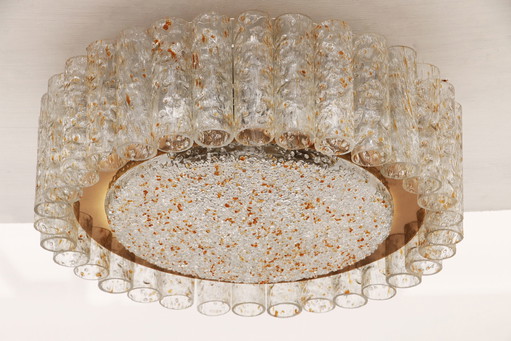 Mid Century Deckenlüster von Doria Leuchter