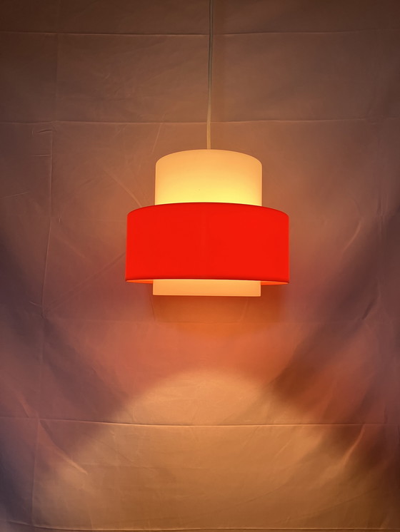 Image 1 of Lampada a sospensione vintage Luxus 'Cylindus' Svezia 1970