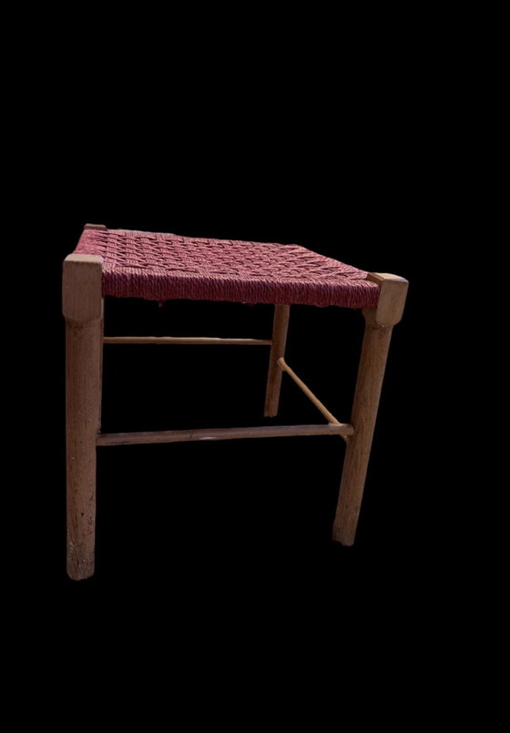 Image 1 of Krukje Deense stijl jaren vintage in tessuto intrecciato anni '60 