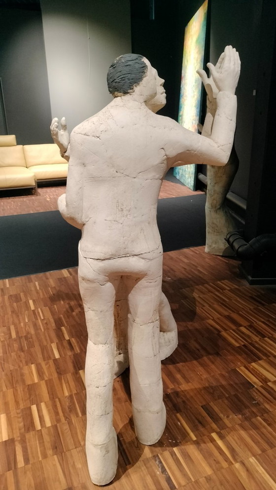 Sjer Jacobs Keramikskulpturen "Tanzendes Paar" – Bildhauerei (photo 4 of 6)