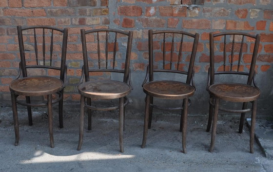 Dining Chairs from Thonet, 1930s, Set of 4 (photo 7 of 7)