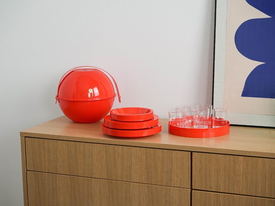 Image 1 of Picknickset, Italiaans design, jaren 70, gefabriceerd door Fratelli Guzzini