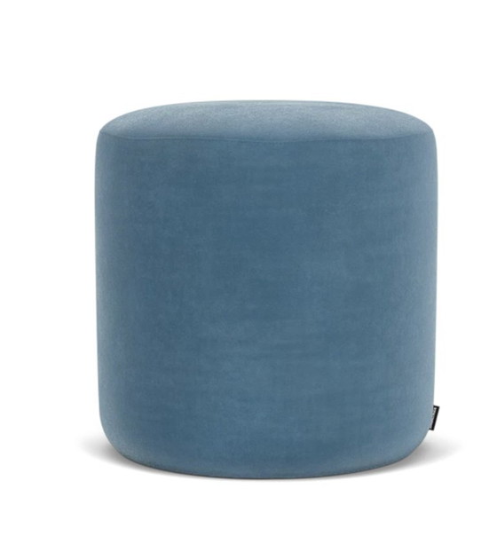 Blauw Zeteltje En Poef "Anne Chair" Van Het Deense Merk Sofacompany – Fauteuils, Textile (photo 5 of 5)