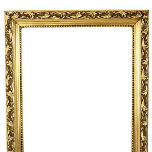 Antique Baroque Style List Gold Leaf