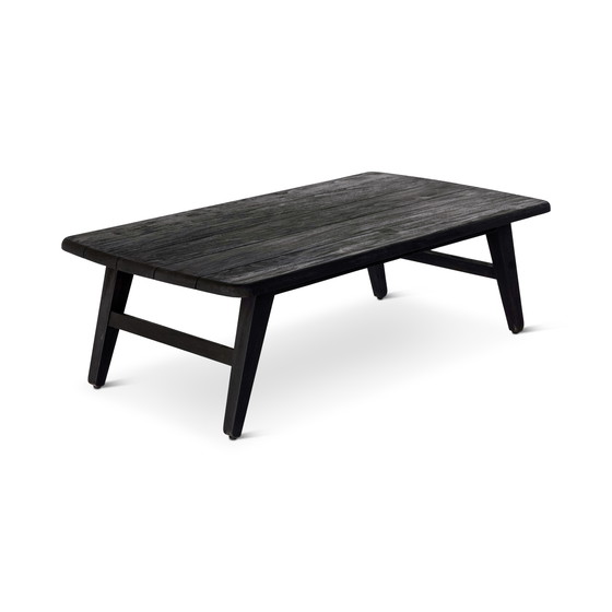 Image 1 of Table basse en teck noir