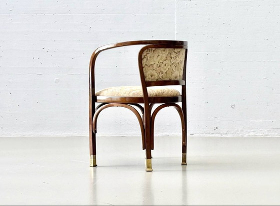 Image 1 of Poltrona modello 715 di Gustav Siegel per J. & J. Kohn del 1899 da Vienna