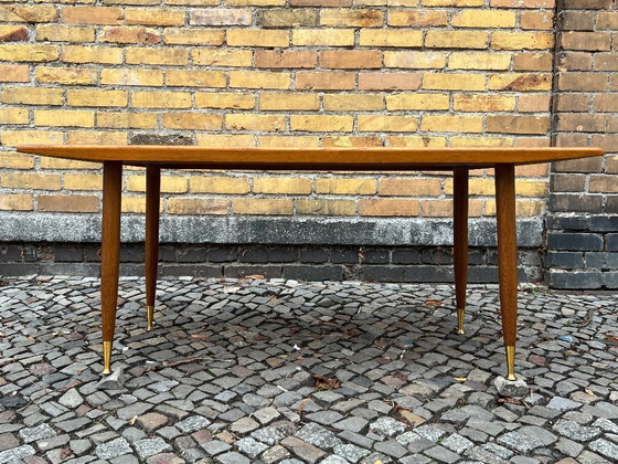 Image 1 of Tavolino da caffè/tavolino da surf svedese in teak di metà secolo