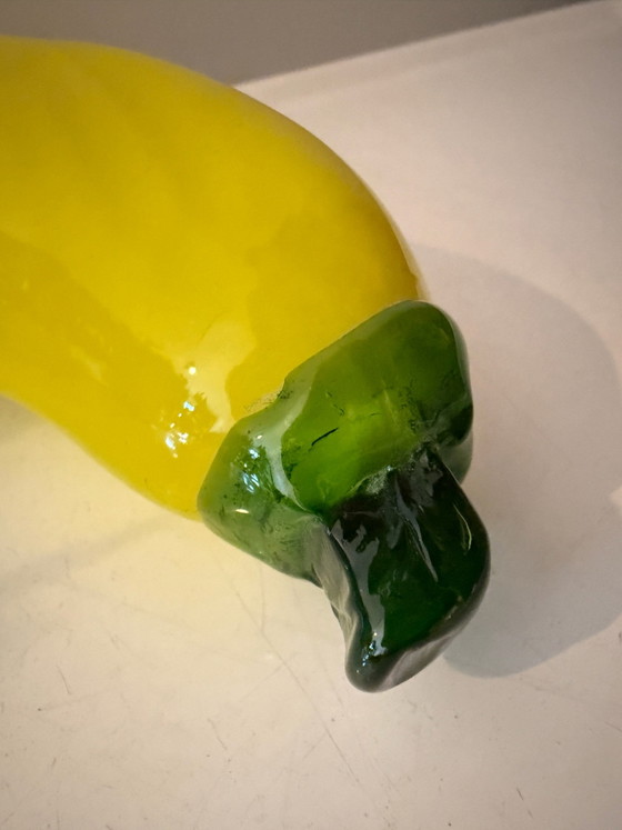 Frutto in vetro di Murano, banana, Oggetti decorativi, Giallo (foto 4 di 5)