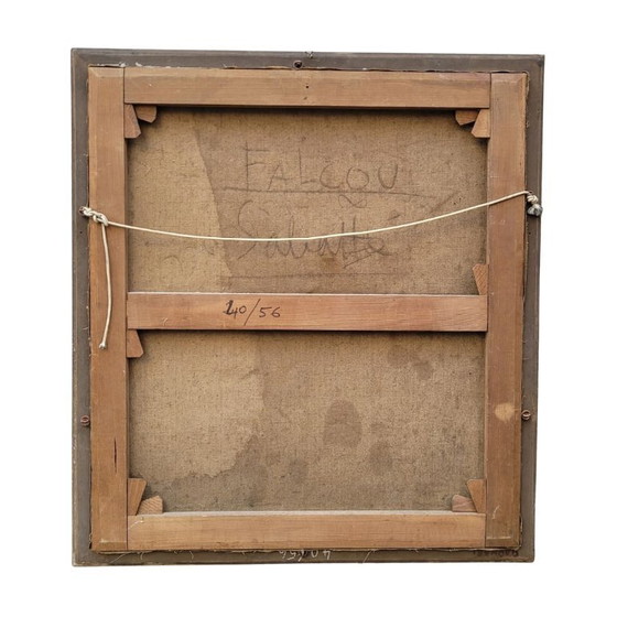 Image 1 of “Flores otoñales” Jacques Falcou, s. XX – Francia