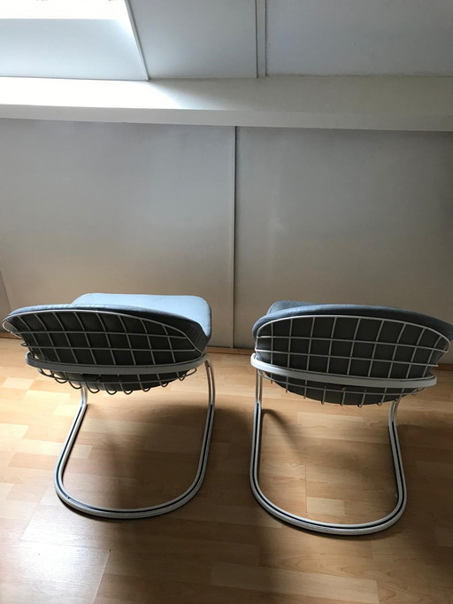 2x Pascale stoelen van Gastone Rinaldi voor Thema, 1970
