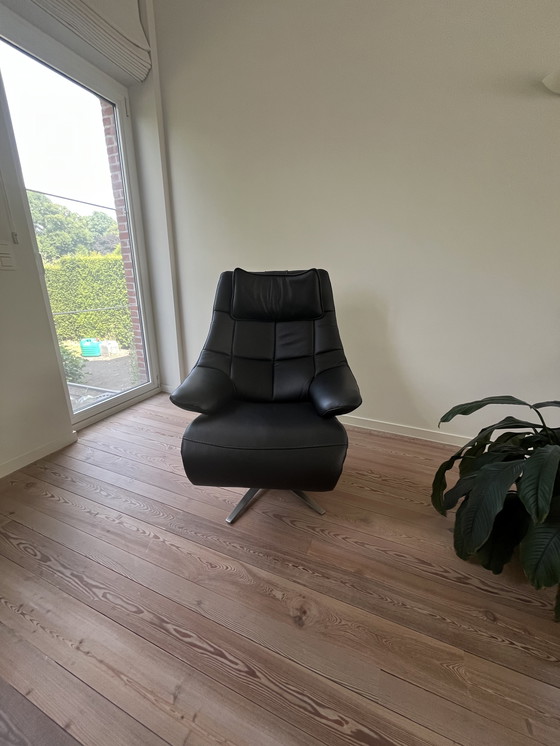 Image 1 of Hukla recliners in leather - electric & cordless - like new (2x)
