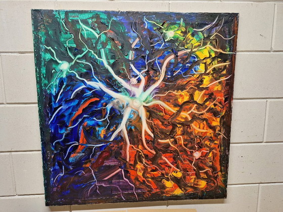 Six very beautiful paintings – Paintings & Drawings, Canvas (photo 9 of 12)