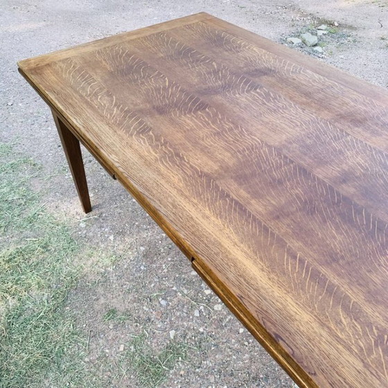 Image 1 of Antique Extendable Farm Table