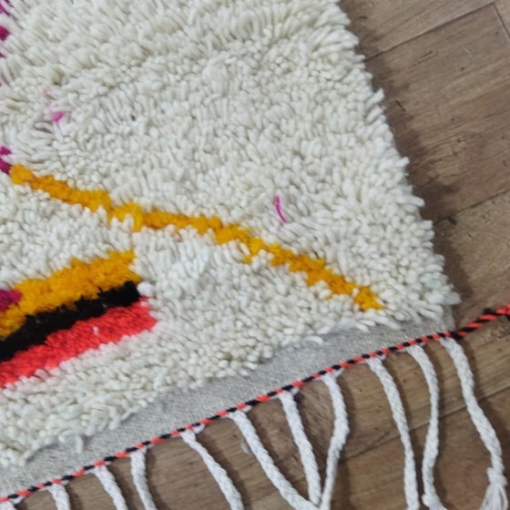 Image 1 of Groot handgemaakt Marokkaans Azilal-tapijt – 300 × 250 cm – Kleurrijk Berber wollen tapijt
