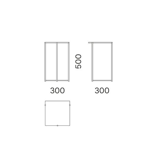 Image 1 of Capo d'opera Mini Set de table d'appoint, Lava-Tattoo, Alessio Bassan 2015, noir