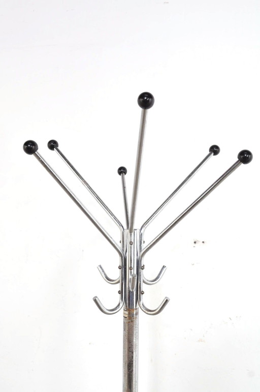 Vintage Chromed Coat Rack 1960s