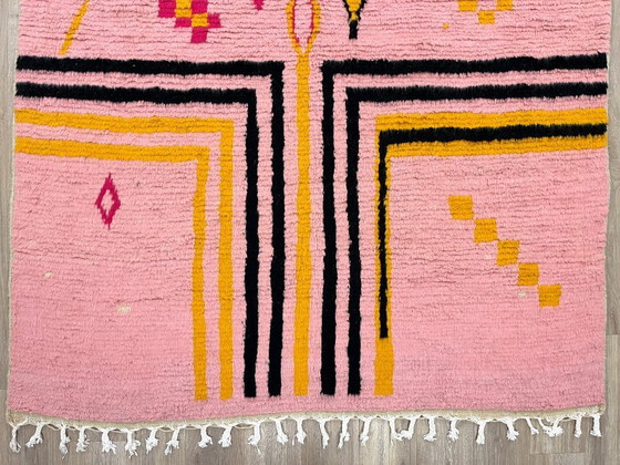 Image 1 of Grande tappeto marocchino Azilal – Lana naturale – 301 cm x 199 cm