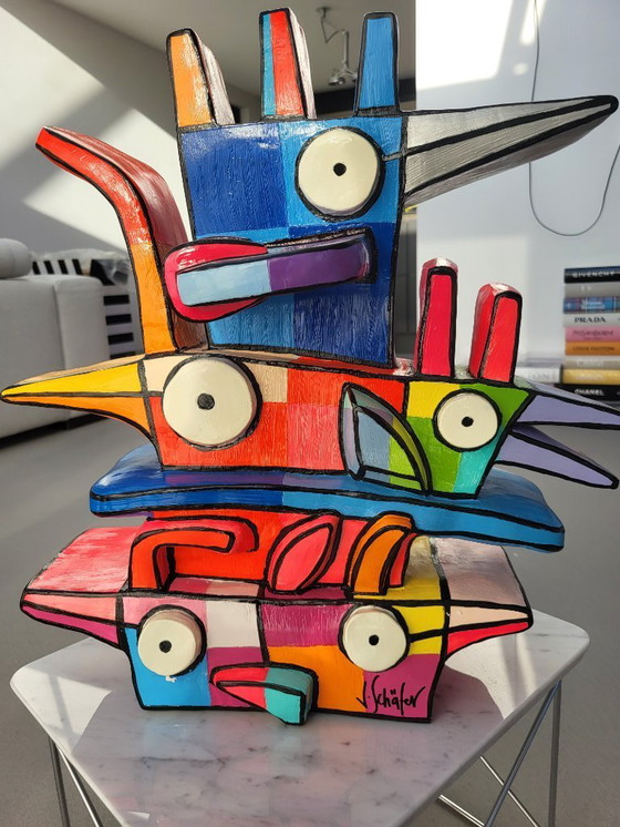 Image 1 of Totem Silber XXL - Jacqueline Schafer