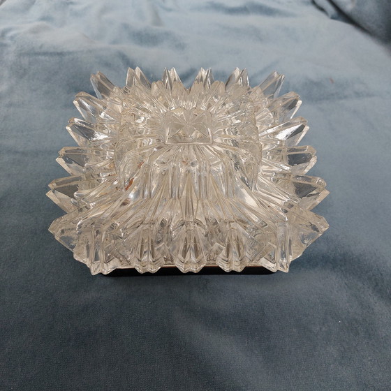 Image 1 of Glashutte Limburg lampada da soffitto vintage, plafoniera