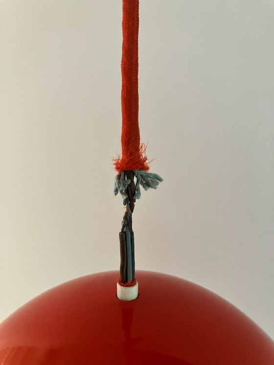 Image 1 of 2x Verner Panton Flowerpot VP1 rosso design scandinavo