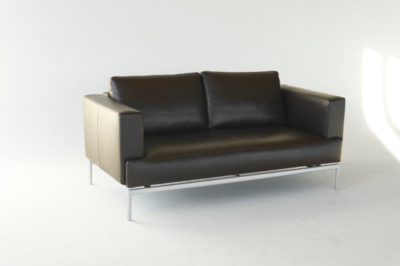 Image 1 of Divano di design FSM EASY | Pelle spessa a sigaro