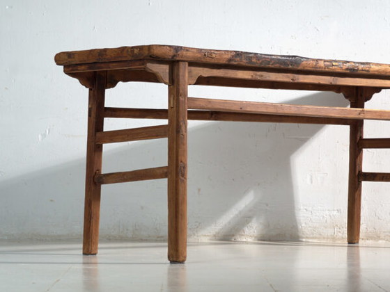 Antiker Konsolentisch aus Kiefernholz – China, circa 1930 – Rustic (photo 26 of 40)