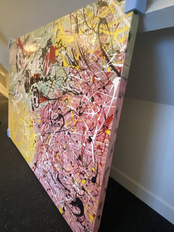 Image 1 of Schilderij Jean Koumy - Cobra Beweging