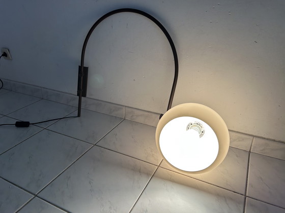 Image 1 of Vintage arc lamp mushroom shade Herda