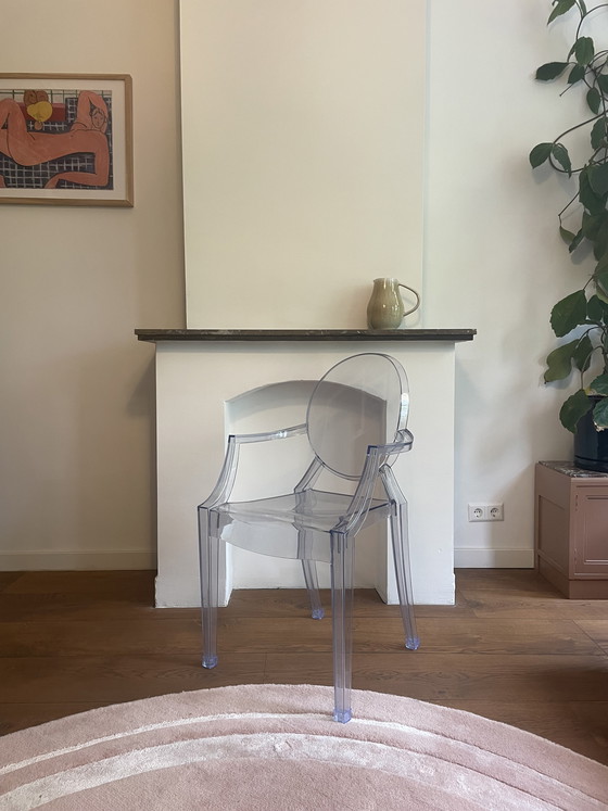 Image 1 of 4 sedie Louis Ghost, vetro Philippe di Kartell