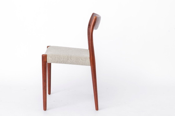 Image 1 of Set of 4 Niels Otto Møller Model 77 Chairs, Danish Mid Century Teak Dining Chairs 1959 Design, Vintage Set