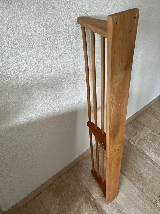 Image 1 of Bruynzeel Küchenregal, Pfannenregal, 1950er Jahre von Piet Zwart.