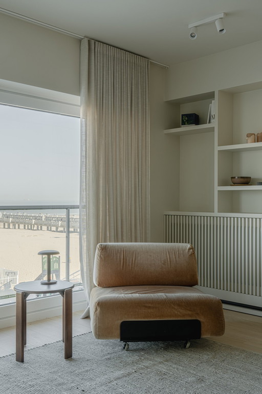 Cuscini per poltrona in velluto (su ruote)