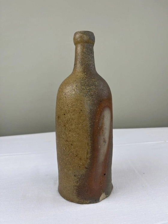 Geflammte Steingutflasche aus dem 19. Jahrhundert. – Gläser & Karaffe, Porcelain, Brutalist (photo 8 of 10)
