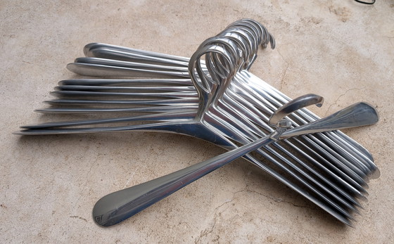 Image 1 of 12 perchas de aluminio estilo Art Nouveau