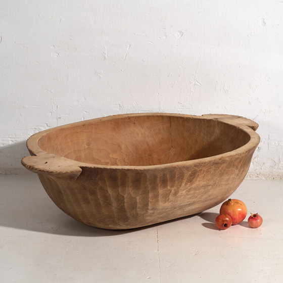 Antique primitive style bowl (c.1900) #2 (photo 7 of 40)