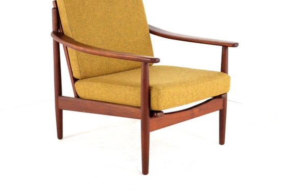 Image 1 of Vintage fauteuil  'Bamberg' nieuw gestoffeerd