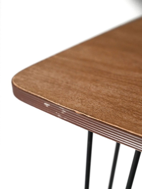 Image 1 of 1950s Vintage Formica and Metal Side Table