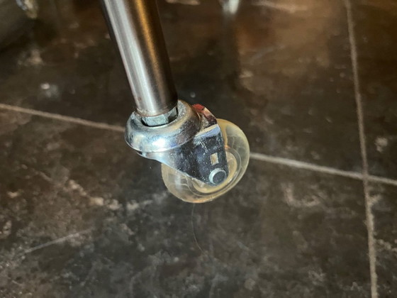 Image 1 of 6x Bert Plantagie chairs with wheels