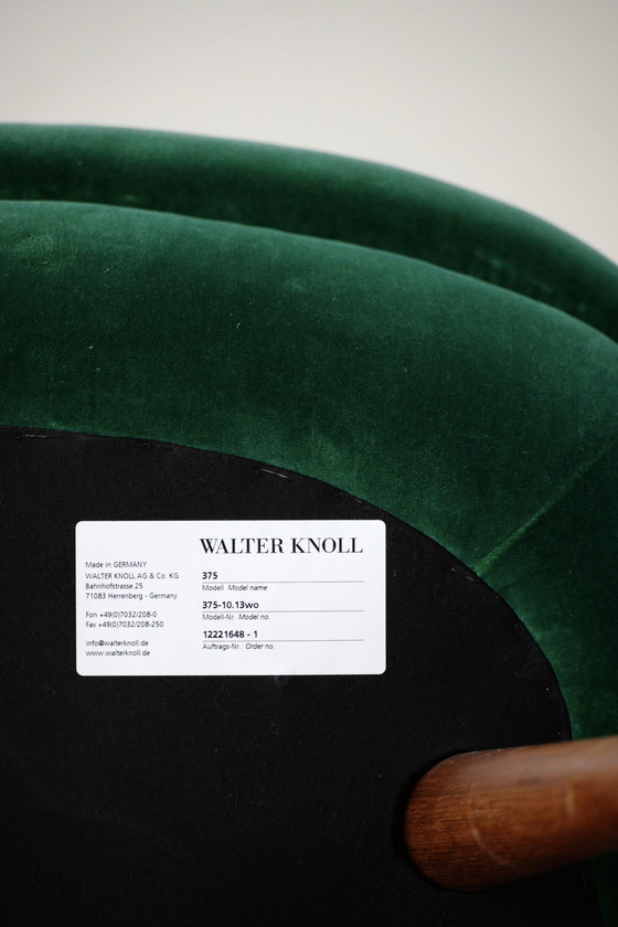 Image 1 of WALTER KNOLL Fauteuil | Model No. 375 in uitstekende staat