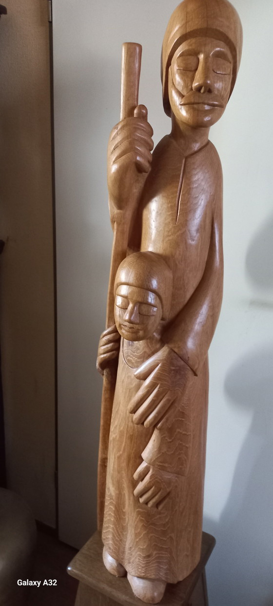 Sint Jozef - Maurice Pelgrims-Jelle – Arte, Wood (photo 10 of 13)