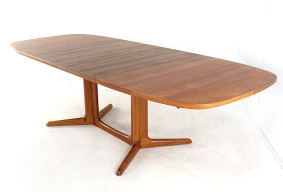 Grande tavolo da pranzo ovale allungabile 2x Gudme, design danese vintage – Tavoli da pranzo, Wood (photo 18 of 19)