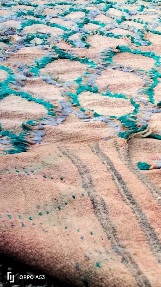 Image 1 of Handgeknoopt Berber kleed wol 385x185cm